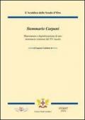 Stemmario Carpani. Blasonatura e digitalizzazione di uno stemmario comense del XV secolo