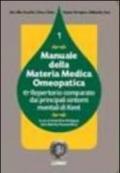 Manuale della materia medica omeopatica e repertorio comparato dai principali sintomi mentali di Kent. 1.