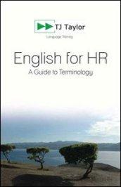 English for HR. A guide to terminology