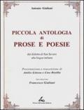 Piccola antologia di prose e poesie. Dal dialetto di San Severo alla lingua italiana