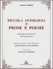 Piccola antologia di prose e poesie. Dal dialetto di San Severo alla lingua italiana