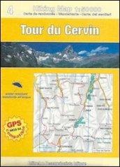 Tour du Cervin e Grande Balconata del Cervino. Con carta escursionistica. Ediz. multilingue