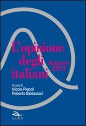 L'opinione degli italiani. Annuario 2013