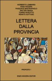 Lettera dalla provincia. Proposte 1