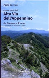 CARTE E GUIDA DELL'ALTA VIA DELL'APPENNINO DA GENOVA A RIMINI