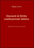 Elementi di diritto costituzionale italiano