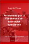 Fondamenti per la costruzione dei terreni per equitazione