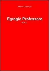 Egregio professore