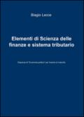Elementi di scienza delle finanze e sistema tributario