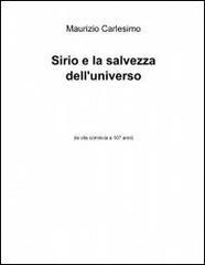 Sirio e la salvezza dell'universo