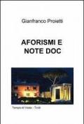 Aforismi e note doc