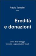 Eredità e donazioni