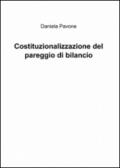 Costituzionalizzazione del pareggio di bilancio