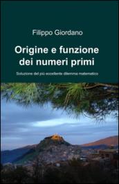 Origine e funzione dei numeri primi