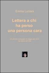 Lettera a chi ha perso una persona cara