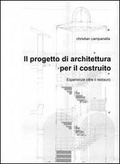 Il progetto di architettura per il costruito