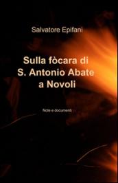 Sulla fòcara di S. Antonio Abate a Novoli