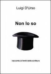 Non lo so