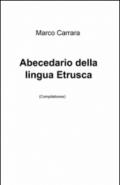 Abecedario della lingua etrusca