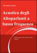 Acustica degli altoparlanti a bassa frequenza