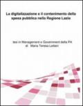 La digitalizzazione e il contenimento della spesa pubblica nella regione lazio