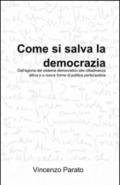 Come si salva la democrazia