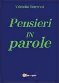 Pensieri in parole