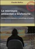 Le microspie ambientali e telefoniche