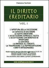 Il diritto ereditario. 1.L'apertura della successione