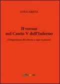 Il versus nel canto V dell'Inferno. L'importanza del ritorno a capo in poesia