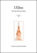 L'Ellisse. Studi storici di letteratura italiana (2010). 9.Giacomo Leopardi. Il libro dei versi del 1826. «Poesie originali»