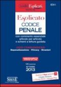 Codice penale esplicato. Ediz. minore