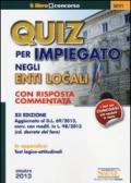 Quiz per impiegato negli enti locali