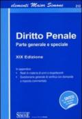 Diritto penale. Parte generale e speciale