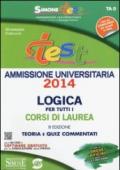 Test ammissione logica per tutti i corsi di laurea. Teoria e quiz commentati online. Con software