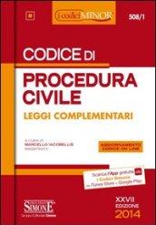 Codice di procedura civile. Leggi complementari. Ediz. minor