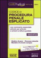 Codice di procedura penale esplicato. Ediz. minore