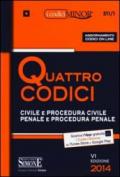 Quattro codici. Ediz. minor. Con aggiornamento online