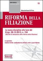 Riforma della filiazione