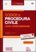 Codice di procedura civile. Leggi complementari