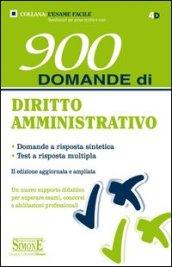 900 domande di diritto amministrativo