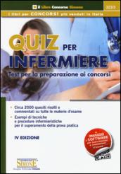 Quiz per infermiere. Test per la preparazione ai concorsi scaricabile online. Con software