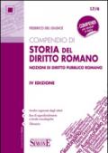 Compendio di storia del diritto romano. Nozioni di diritto pubblico romano