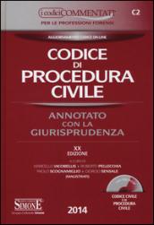 Codice di procedura civile. Annotato con la giurisprudenza. Con aggiornamento online. Con CD-ROM