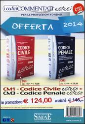 Codice civile 2014-Codice penale 2014. Con commento giurisprudenziale esteso alle sentenze delle sezioni unite (2 vol.)