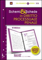 Schemi & schede di diritto processuale penale