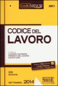 Codice del lavoro. Ediz. minore