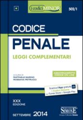 Codice penale. Leggi complementari. Con aggiornamento online