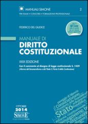 Manuale di diritto costituzionale