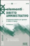 Elementi di diritto amministrativo. Complemento didattico per agevolare lo studio e il ripasso